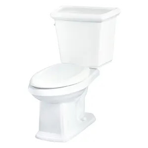 Gerber HE-20-017 Gerber HE-20-017 Logan Square Two-Piece Elongated Toilet, 1.28 gpf, 10