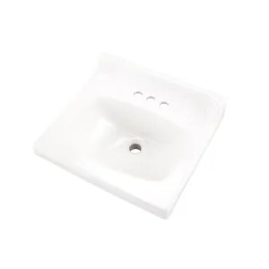 Gerber 12-224 Gerber 12-224 Marquis Vanity Top Bathroom Sink, 19