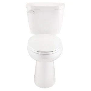 Gerber MX-21-022 Gerber MX-21-022 Maxwell ErgoHeight Compact Elongated Toilet, 1.6 gpf, Floor Mount Back Outlet, White