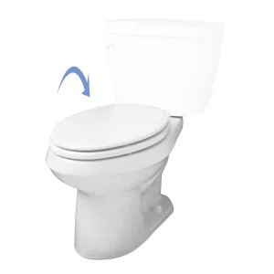 Gerber VP-21-562 Gerber VP-21-562 Viper Elongated Bowl, 1.28 and 1.6 gpf, White