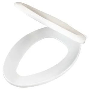 Gerber 99-213-09 Gerber 99-213-09 Slow Close Toilet Seat for Elongated Bowl Biscuit