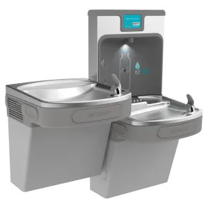 Elkay LZSTL8WSLP Elkay LZSTL8WSLP - Enhanced EZH2O Bottle Filler w/ Versatile Bi-Level ADA Cooler - Filtered, 8 GPH, Light Gray