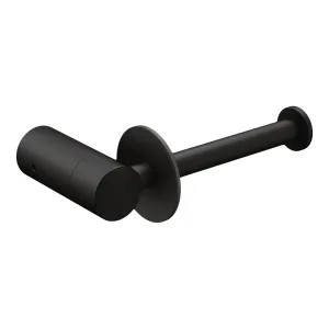 Moen YB0409BL Moen YB0409BL Matte Black Align Single-Post Toilet Paper Holder