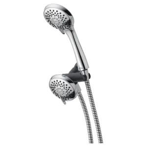 Peerless 76313 Peerless Three-Function Wall Mount Circular Hand and Shower Pack, 1.75 GPM, WaterSense, Chrome - 76313