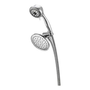 Peerless 76612 Peerless Six-Function Wall Mount Hand Shower Pack, 2 GPM, WaterSense, Chrome - 76612