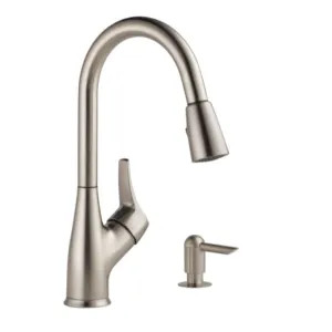 Peerless P88121LF-SSSD-W Peerless Single-Handle Pull-Down Kitchen Faucet, Stainless - P88121LF-SSSD-W