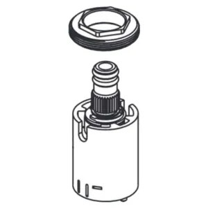 Brizo RP90022 Brizo RP90022 Bonnet Nut and Valve Cartridge