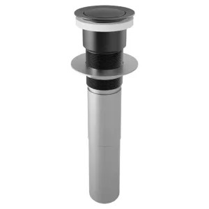 Brizo RP81627BL Brizo RP81627BL Matte Black Push Button Pop-Up without Overflow