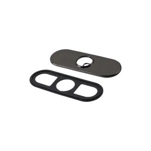 Delta RP72991RB Delta Trinsic Venetian Bronze Three-Hole Escutcheon with Gasket for 759-DST and 559LF Single-Handle Bathroom Faucet - RP72991RB