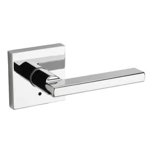Kwikset 155HFL SQT-26 KWIKSET 155HFL SQT-26 BED/BATH PRIVACY LOCKSET SQUARE CHROME