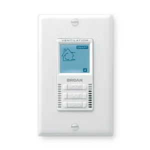 Broan VT9W Broan-NuTone HE Series Wall Control With 5 Manual Modes - VT9W