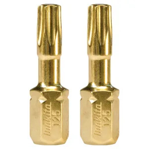 Makita B-44672 Makita 2-Pack Impact GOLD #25 Torx Insert Bit, 1/4