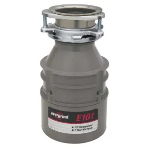 Insinkerator E101 InSinkErator Evergrind 1/3 HP Garbage Disposal - Cord Not Included -  InSinkErator E101