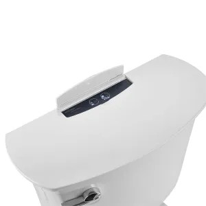 American Standard 7381559-400.0200A American Standard Electronic ActiClean Toilet Tank Lid with Batteries, White - 7381559-400.0200A