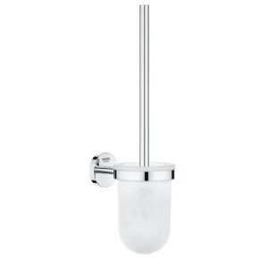 Grohe 40463001 Grohe 40463001  Bau Cosmopolitan Toilet Brush Set, StarLight Chrome 