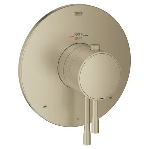 Grohe 19988EN1 Grohe 19988EN1 Essence Dual-Function Thermostatic Trim with Control Module, Brushed Nickel