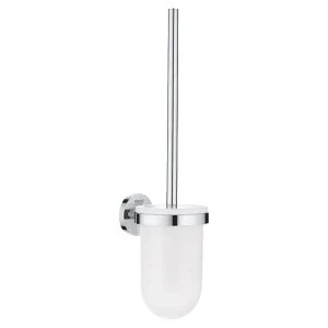 Grohe 40374001 Grohe 40374001  Essentials Toilet Brush Set, StarLight Chrome