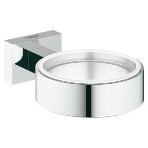 Grohe 40508001 Grohe Essentials Cube Holder, Starlight Chrome - 40508001