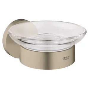 Grohe 40444EN1 Grohe 40444EN1 Essentials Soap Dish w/ Holder, Brushed Nickel