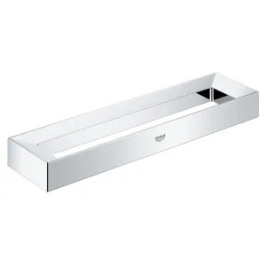 Grohe 40766000 Grohe 40766000 Selection Cube Towel Ring, StarLight Chrome 