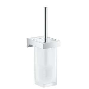 Grohe 40857000 Grohe 40857000  Selection Cube Toilet Brush Set 