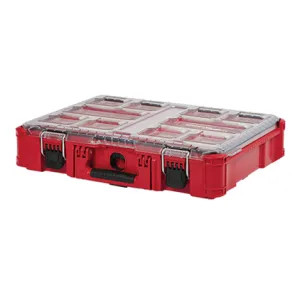 Milwaukee 48-22-8430 Milwaukee 48-22-8430 PackOut Organizer, 10 Removable/Mountable Bins