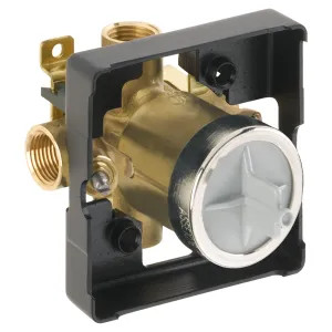Delta R10000-IPWS Delta R10000-IPWS MultiChoice Universal Tub/Shower Rough-In Valve w/ Stops, 1/2