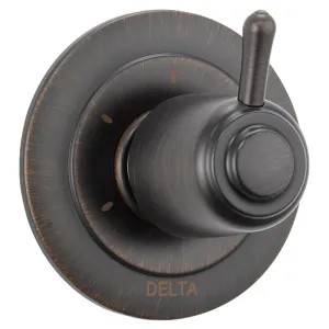 Delta T11800-RB Delta Classic Single-Handle 3-Function Diverter Valve Trim, Lever Handle, 2-Port, Venetian Bronze - T11800-RB