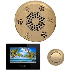 Thermasol OSPC-AB Thermasol OSPC-AB Optimal Steam Shower Package, Antique Brass - Contemporary