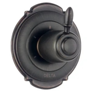 Delta T11855-RB Delta T11855-RB Victorian 3-Setting 2-Port Diverter Trim - Venetian Bronze