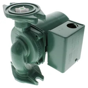 Taco 0012-MSSF1-IFC Taco 3-Speed Circulator Pump with Integral Flow Check, 1/6 HP, 45 GPM, 115V, 15' Max Head, Stainless Steel, Flange - 0012-MSSF1-IFC