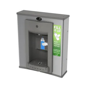 Oasis PWEBF Oasis PWEBF VersaFiller Bottle Filler - Retro Fit, Hands Free, Gray