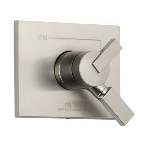Delta T17053-SS Delta Vero Monitor 17 Series Two-Handle Valve Trim, Lever Handles, Stainless Steel - T17053-SS