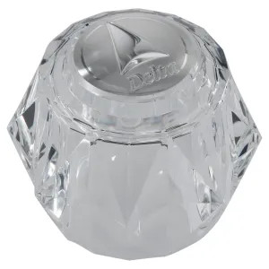 Delta RP2392 Delta RP2392 Delta Single Clear Knob Handle Kit with Button (Other Finish)