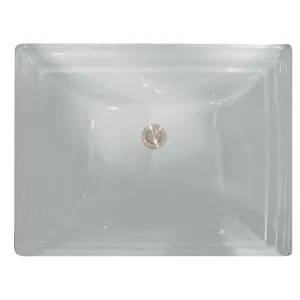 Kohler 2339-95 Kohler Memoirs Rectangular Undermount Lavatory, Vitreous China, Ice Grey - K-2339-95