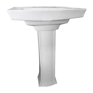 Kohler 2359-8-0 KOHLER K-2359-8-0 Archer Pedestal Bathroom Sink w/ 8