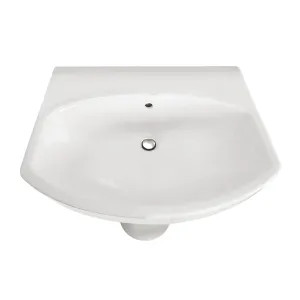 Kohler 2362-8-96 Kohler Cimarron Rectangular Biscuit Pedestal Bathroom Sink with 8
