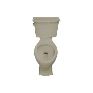 Kohler 3551-G9 KOHLER Archer Non-Skirted Comfort Height Sandbar Two-Piece Toilet, 1.28 GPF, Glazed Trapway, AquaPiston, Seat Not Included - K-3551-G9