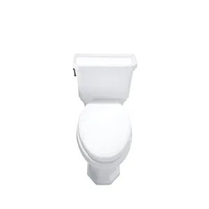 Kohler 3940-0 Kohler Kathryn Compact Comfort Height White One-Piece Toilet with Concealed Trapway, 1.28 GPF, Quiet-Close, Left-Hand Trip Lever, ADA - K-3940-0