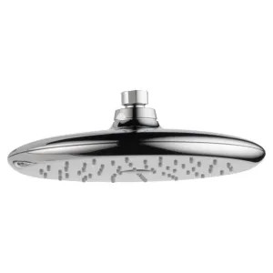 Delta RP52382 Delta Universal Showering Single-Setting Raincan Shower Head with Touch-Clean Nozzles, Round, 2.5 GPM, Chrome - RP52382