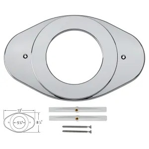 Delta RP29827 Delta RP29827 Delta Shower Renovation Cover Plate (Chrome)