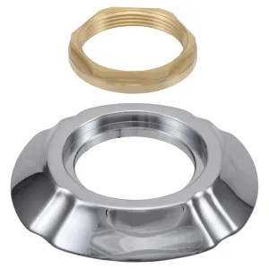 Delta RP61282 Delta RP61282 Delta Handle Base, Gasket and Nut (Chrome)