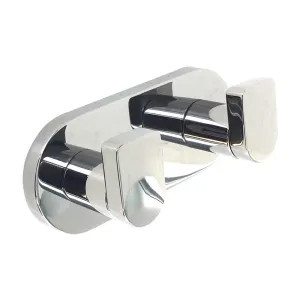 Kohler 73146-CP KOHLER K-73146-CP Composed Double Robe Hook, Polished Chrome