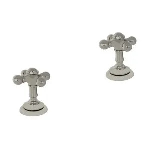 Kohler 98068-3-BN Kohler Artifacts Cross Bathroom Sink Faucet Handles - Vibrant Brushed Nickel (K-98068-3-BN)