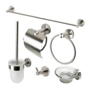 Alfi AB9513-BN ALFI 6-Piece Matching Bathroom Accessory Set, Brushed Nickel - AB9513-BN