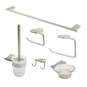 Alfi AB9515-BN ALFI 6-Piece Matching Bathroom Accessory Set, Brushed Nickel - AB9515-BN