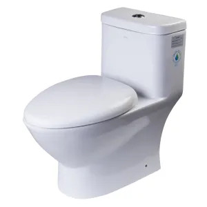 Alfi TB346 EAGO TB346 One Piece Elongated Toilet - White