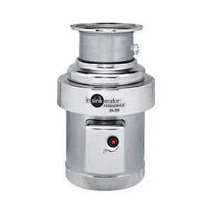   InSinkErator 13663E SS200-32 3-Phase Short Commercial Garbage Disposal - 2 HP