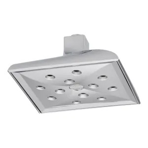 Brizo 81330-PC-2.5 Brizo Virage 8in Polished Chrome Raincan Shower Head, Square, Single-Function, H2OKinetic, 2.5 GPM, Ceiling-Mount - 81330-PC-2.5