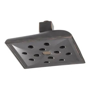 Brizo 81330-RB Brizo Virage 8in Venetian Bronze Raincan Shower Head, Square, Single-Function, H2OKinetic, 1.75 GPM, WaterSense, Ceiling-Mount - 81330-RB